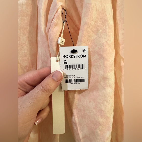 NWT Caslon Pink Oversized Blouse with Relaxed Long Sleeves 3x - Picture 6 of 9